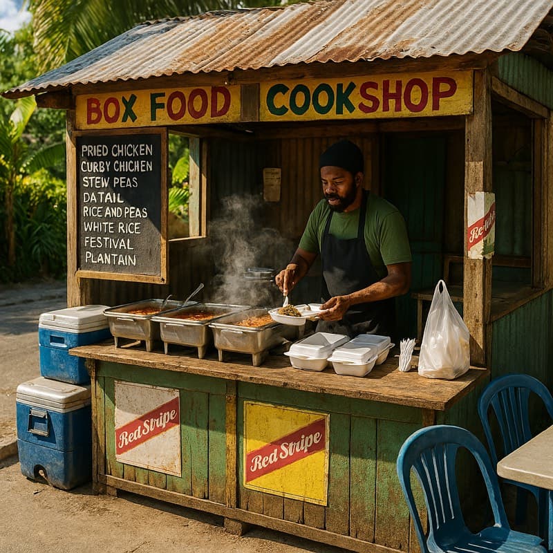Cook shop template