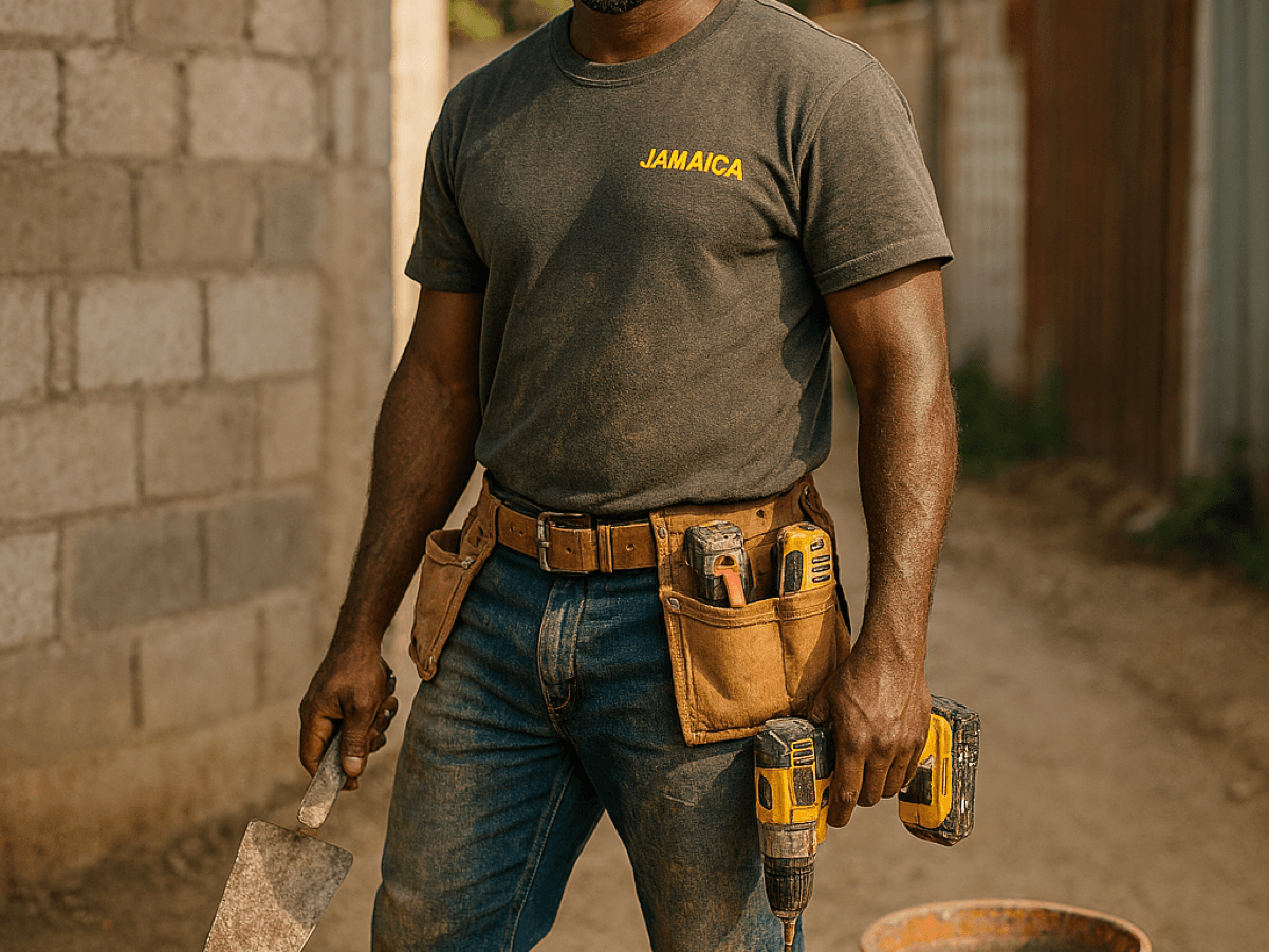 Industrial technician template hero