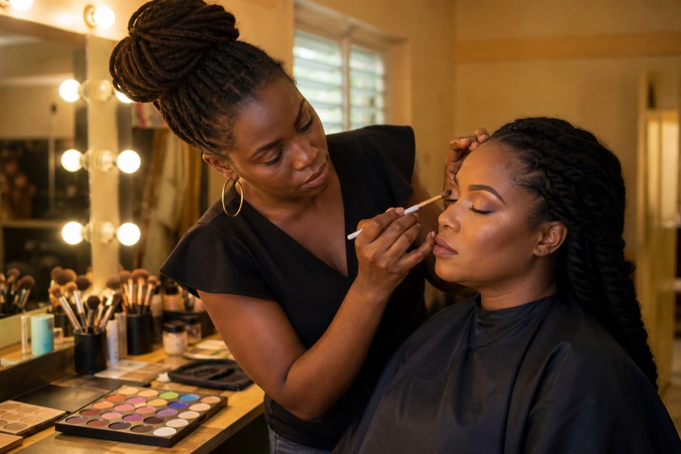 Makeup artist template